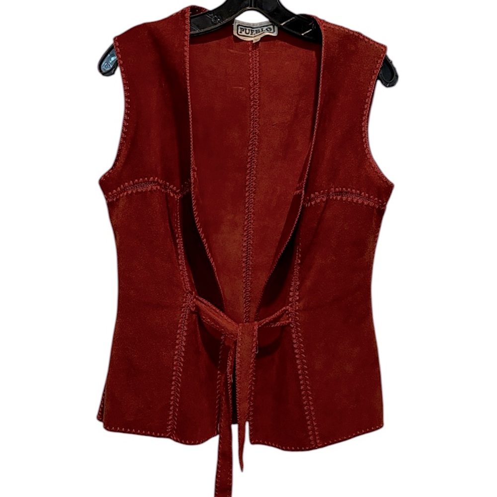 ❤️‍🔥Rare Vintage PUEBLO Navajo Suede Vest
Sm/M - Picture 15 of 15